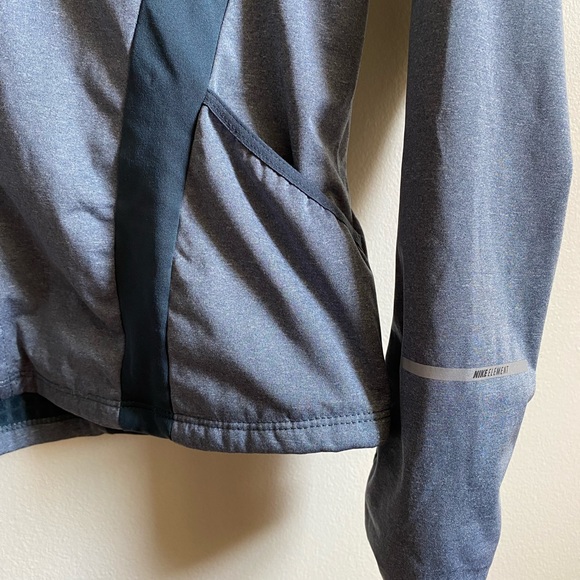 Nike Blue Zip Up Athletic Jacket Medium - Picture 5 of 9